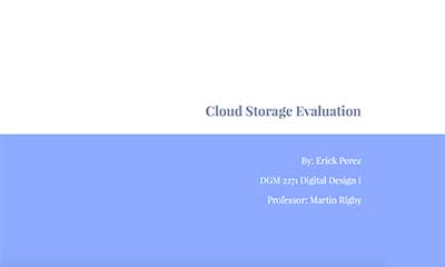 cloud Storage guide