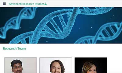 advance research website